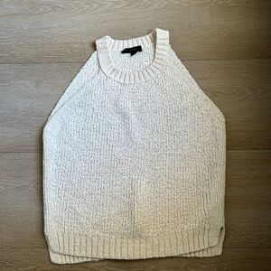 JCrew Halter Crochet Sweater